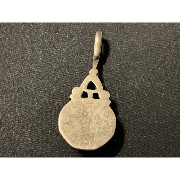 925 Garnet & Cinnabar Ying & Yang Open Pendant - Picture 5 of 8